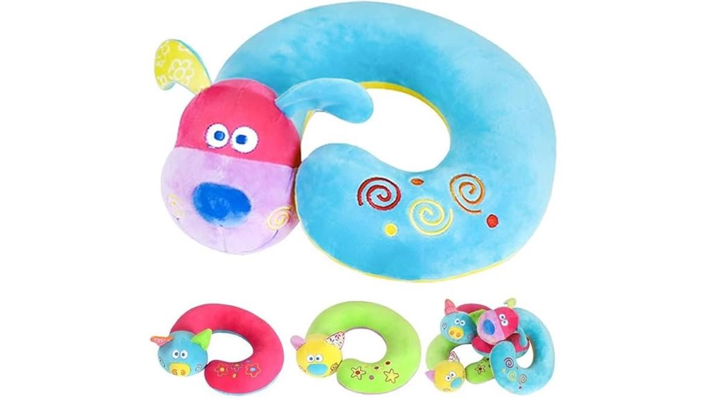 Comfortable Kids' Travel Pillows with Chin Support for Trips 9 kids travel dog pillow
