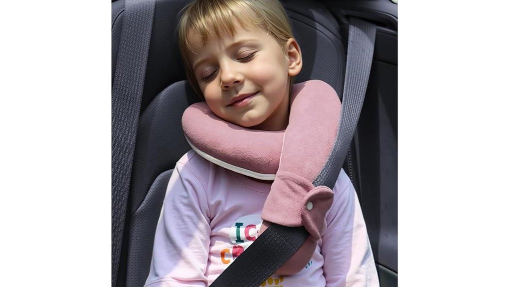 Comfortable Kids' Travel Pillows with Chin Support for Trips 10 kids travel neck pillow