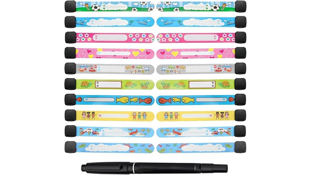 Best Child Identification Bracelets for Crowd Safety 9 kids waterproof id bracelets