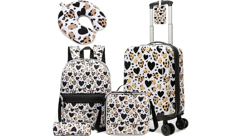 Kids Luggage That Actually Rolls Well (Not Just Cute) 1 kids wheeled pillow suitcases