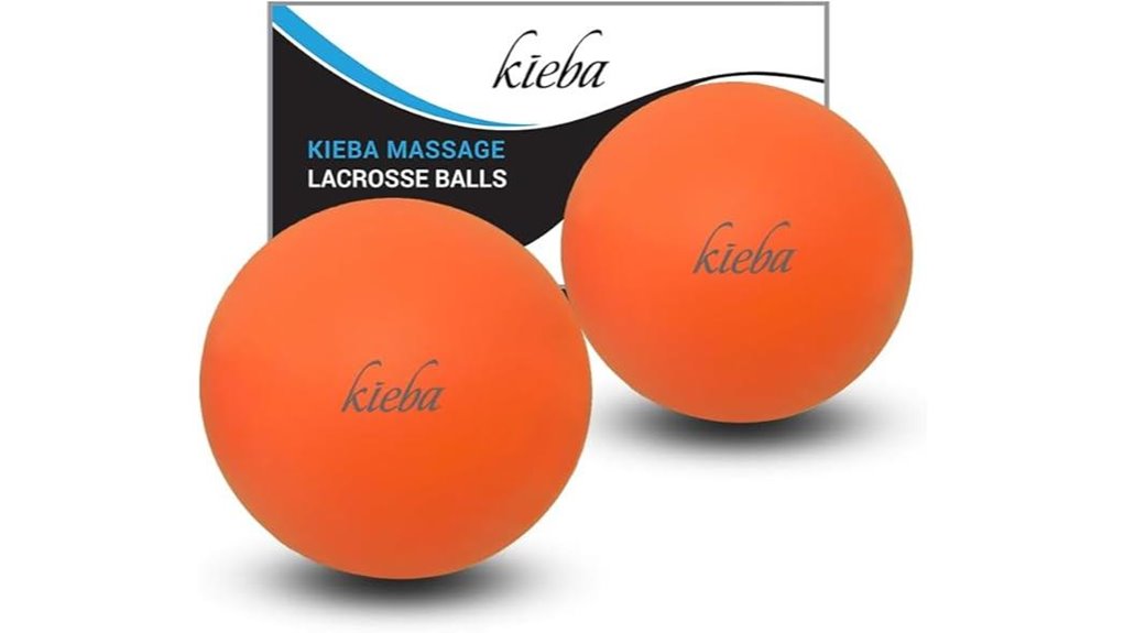 Compact Massage Balls That Travelers Love for Back & Feet 1 kieba orange firm balls