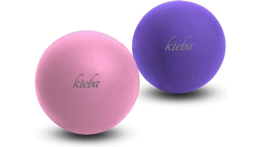 Compact Massage Balls That Travelers Love for Back & Feet 4 kieba pink purple balls