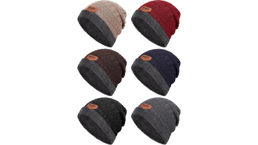 Top Warm Beanies That Fold Flat for On-the-Go 6 kigeli bulk 6 piece fleece