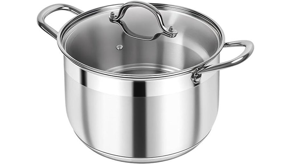 kirecoo stainless 12 quart pot