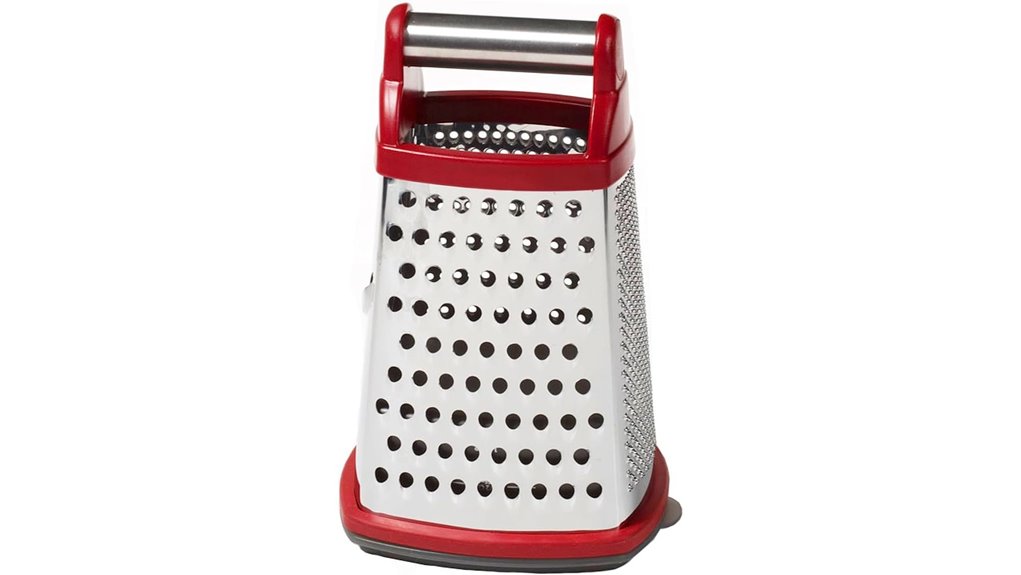 Box Grater With Container: Must-Have Tools for Every Kitchen 9 kitchenaid 4 sided stainless steel grater