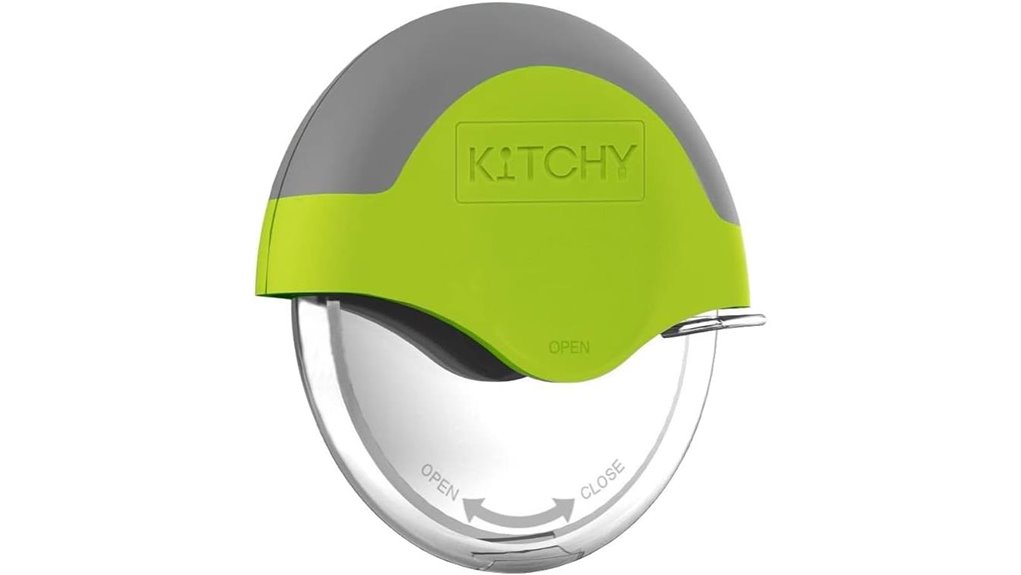 kitchy green ergonomic cutter