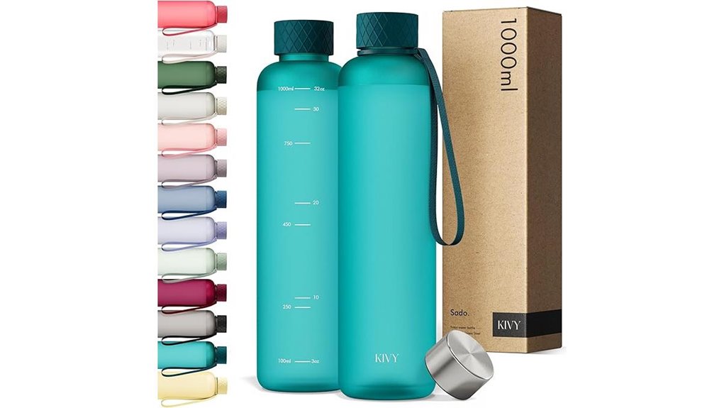 kivy 32oz slim teal