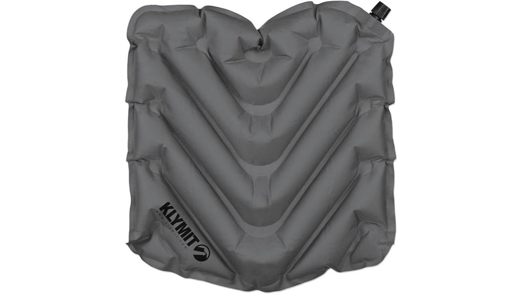 Best Seat Cushions for Economy Flights (Compact Support) 6 klymit v inflatable seat