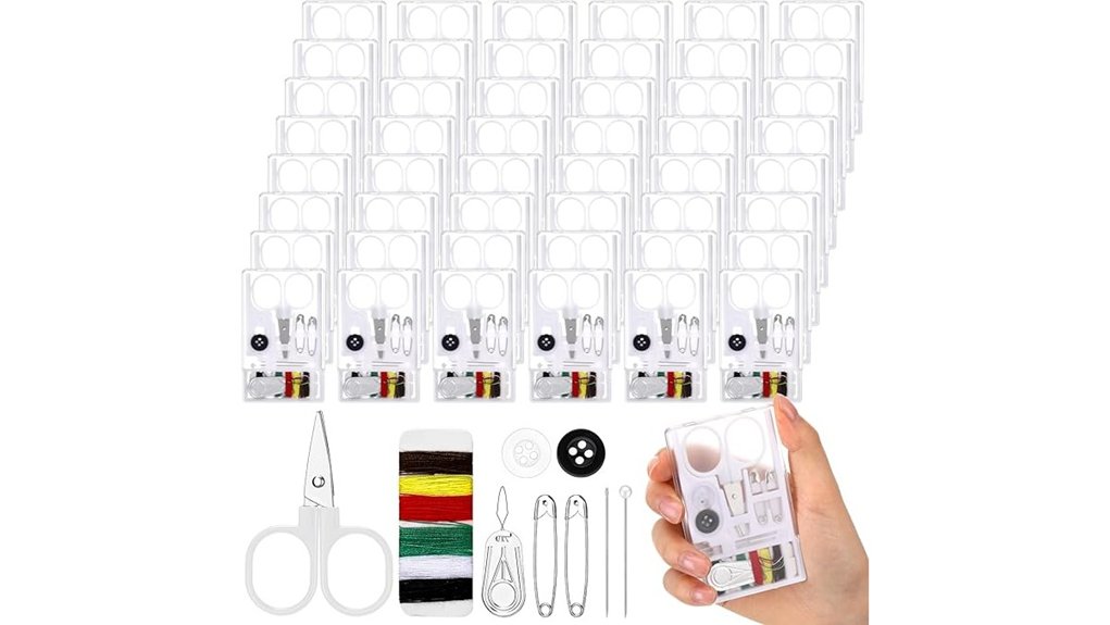 Travel Button Repair Kits (Quick Fix Packs) That Save The Day 6 knitgrip white 50 pack kit
