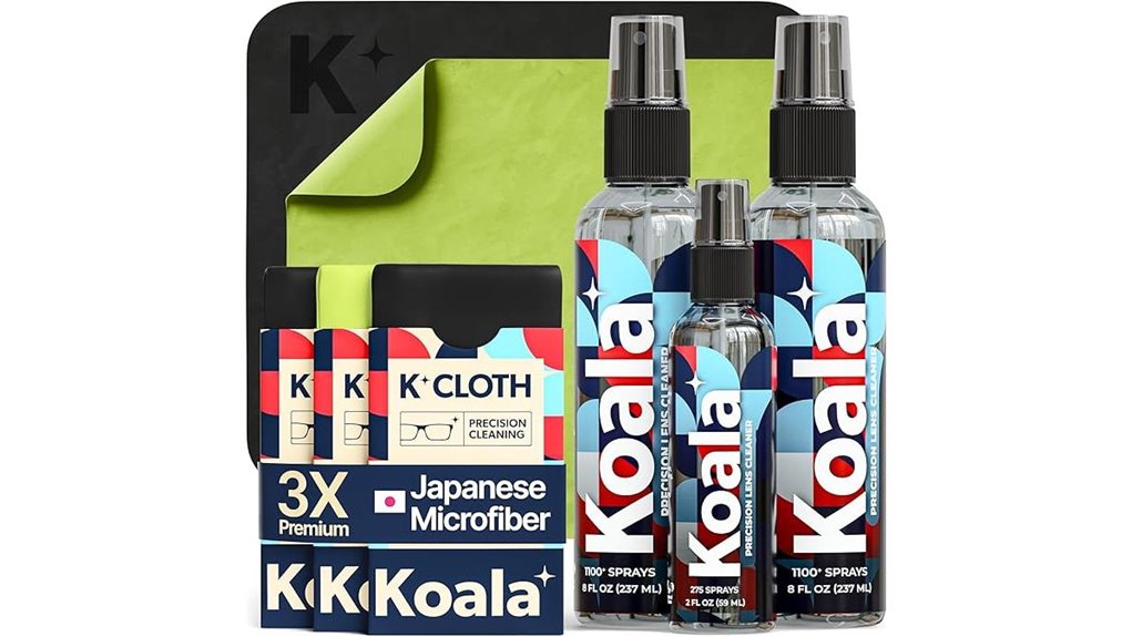Screen-Cleaning Kits for Travel That Keep Your Screens Spotless 15 koala 6 pack eyeglass cleaner