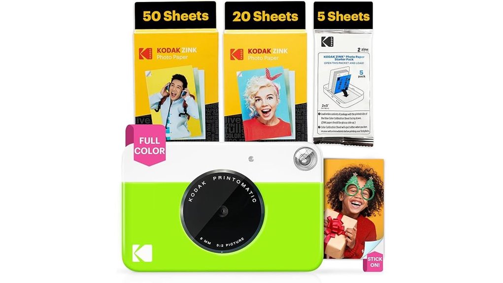 kodak 75 page instant camera