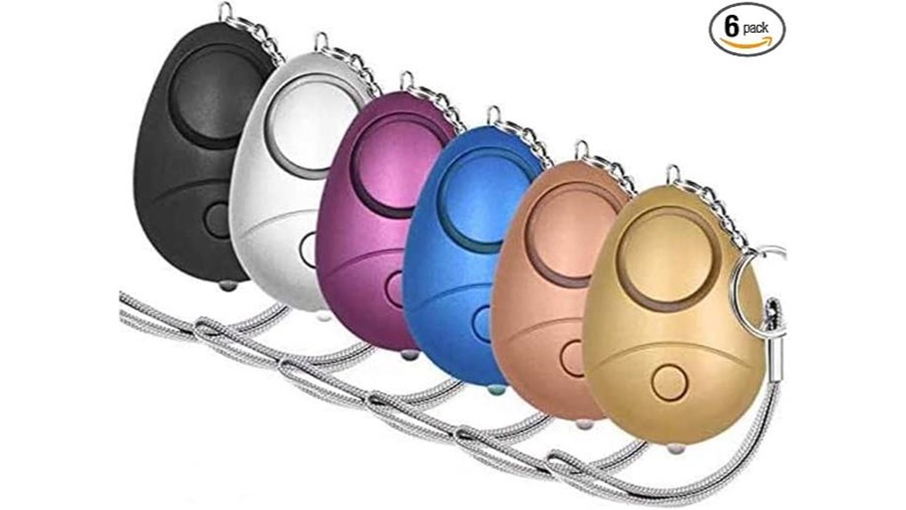 The Best Personal Safety Alarms for Easy Pull Travel 7 kosin 140db led pack