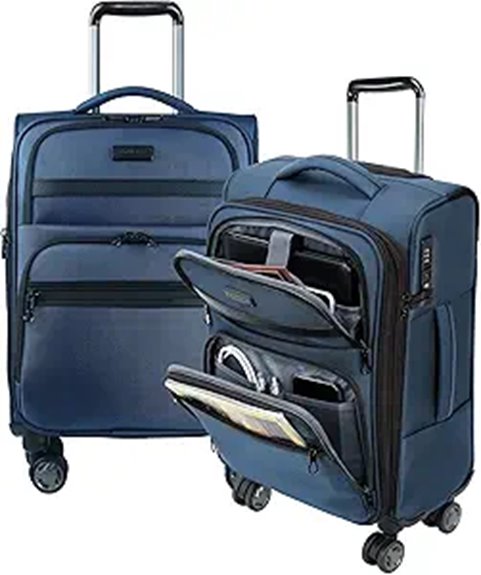 kroser 20 inch usb carry on