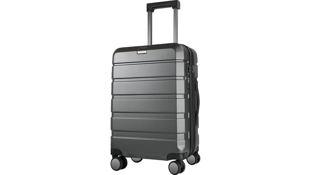 Durable Carry‑On Suitcases Frequent Flyers Can't Live Without 10 krosser 20 inch hardside usb lock