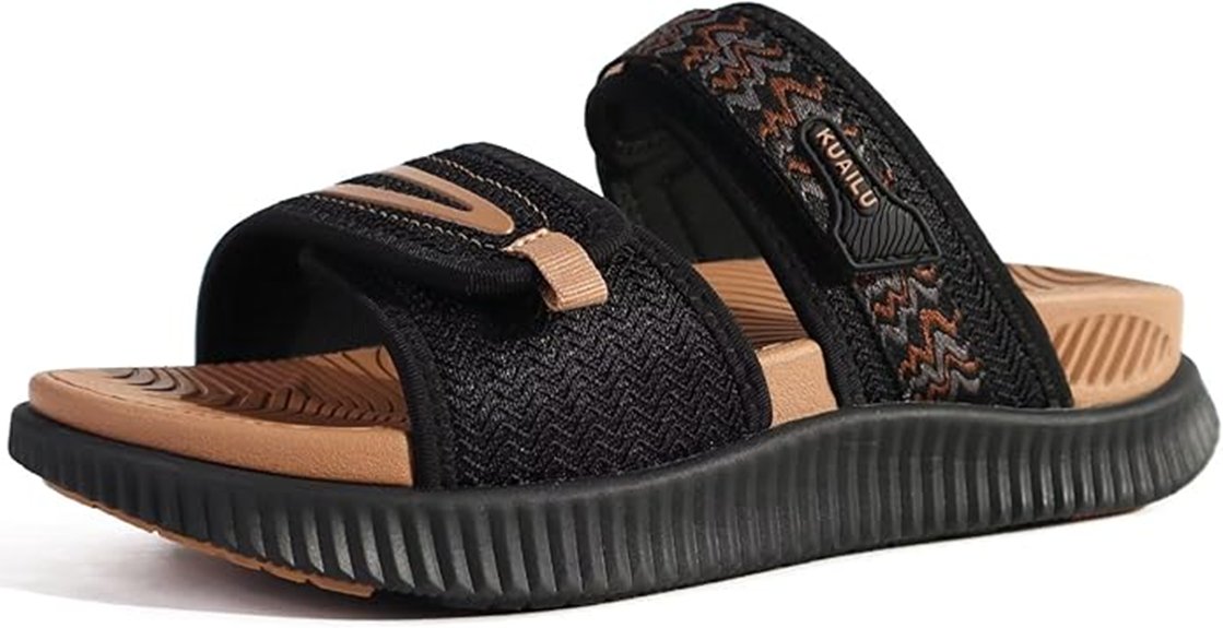 kuailu arch support sandals