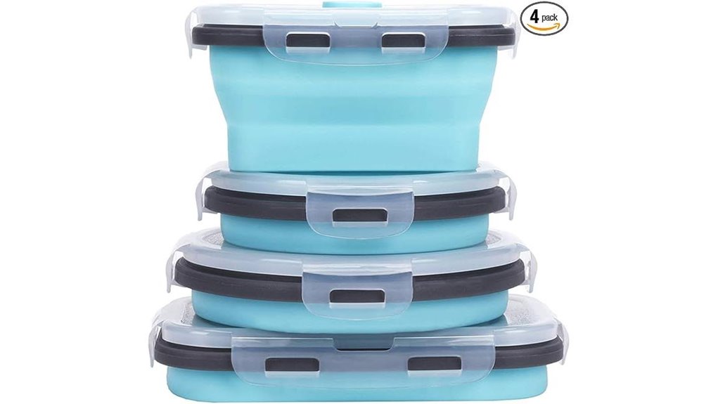 Collapsible Bowls That Keep Pack‑Flat Travel Meals Fresh 9 kuon collapsible 350 500ml pack