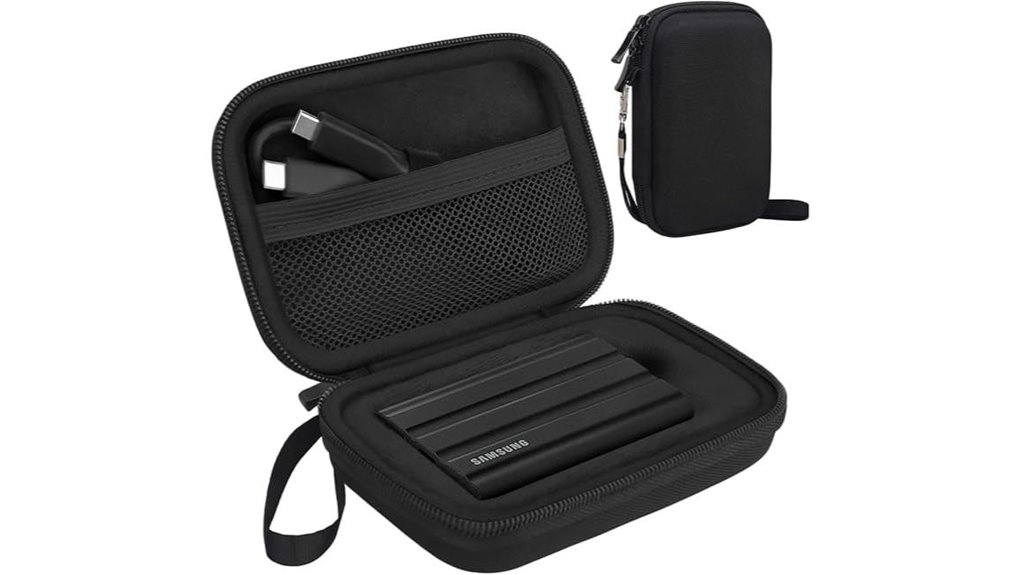 Hard Cases for Portable SSDs That Offer Crush Protection 8 lacdo t7 ssd case