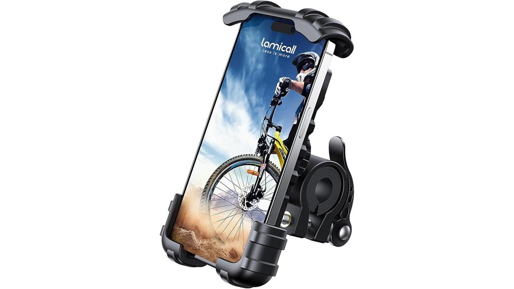 Top Bike Phone Mounts That Keep Your Ride Steady 5 lamicall bike phone holder