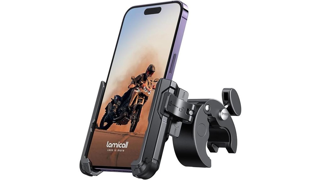 Top Bike Phone Mounts That Keep Your Ride Steady 4 lamicall handlebar phone mount