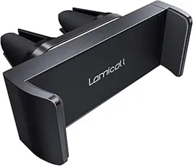 Top Phone Mounts for Rental Cars (Vent Clip) Drivers Need 3 lamicall universal phone mount