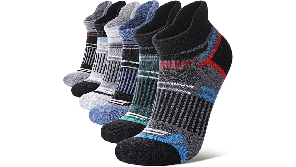 Best Merino No-Show Socks for Travel With Stay-Up Fit 3 lanleo merino no show socks