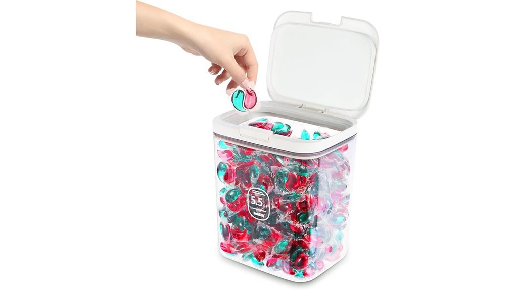 Best Dishwasher Pod Containers That Keep Your Sink Spotless 8 large airtight pod container