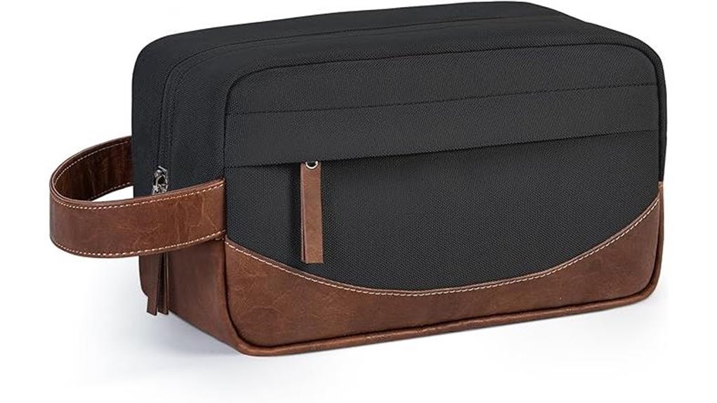 Travel Shaving Kits (All‑in‑One Organizers): Groom Wherever You Go 8 large capacity water resistant bag