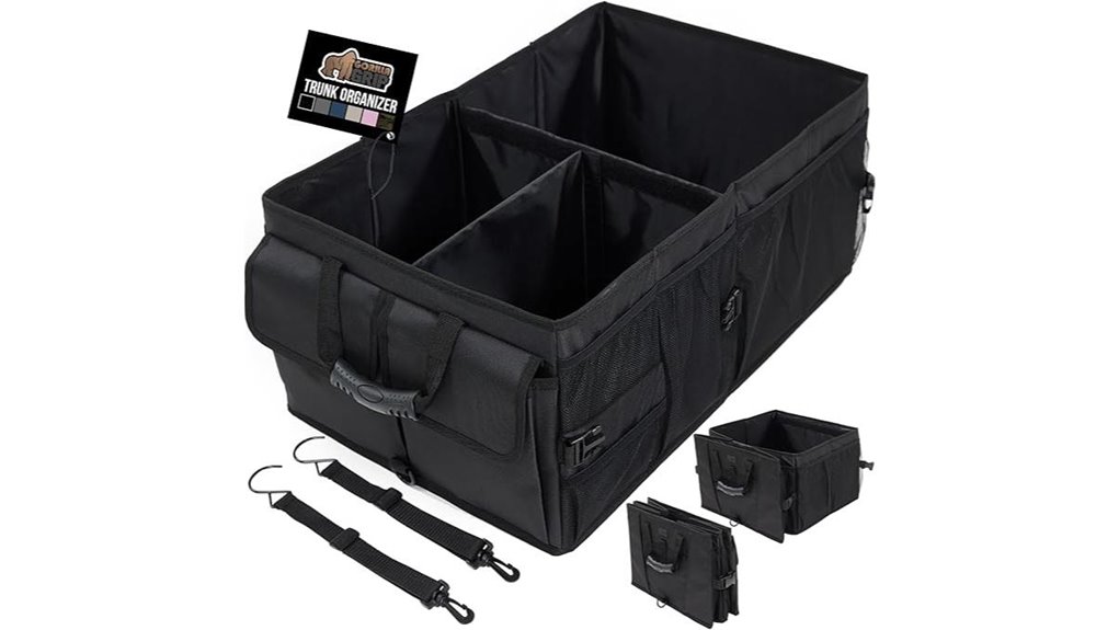 Trunk Luggage for Multi‑Stop Itineraries Keep Neat 13 large collapsible trunk organizer
