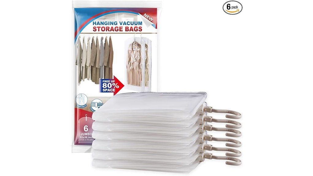 Best Travel Vacuum Bags With Manual Pumps for Bulky Clothes 15 large hanging vacuum bags