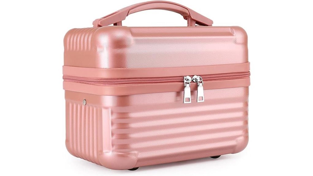 Top Spillproof Travel Makeup Palettes (Hard Cases) That No Leak 7 large hard shell brush case