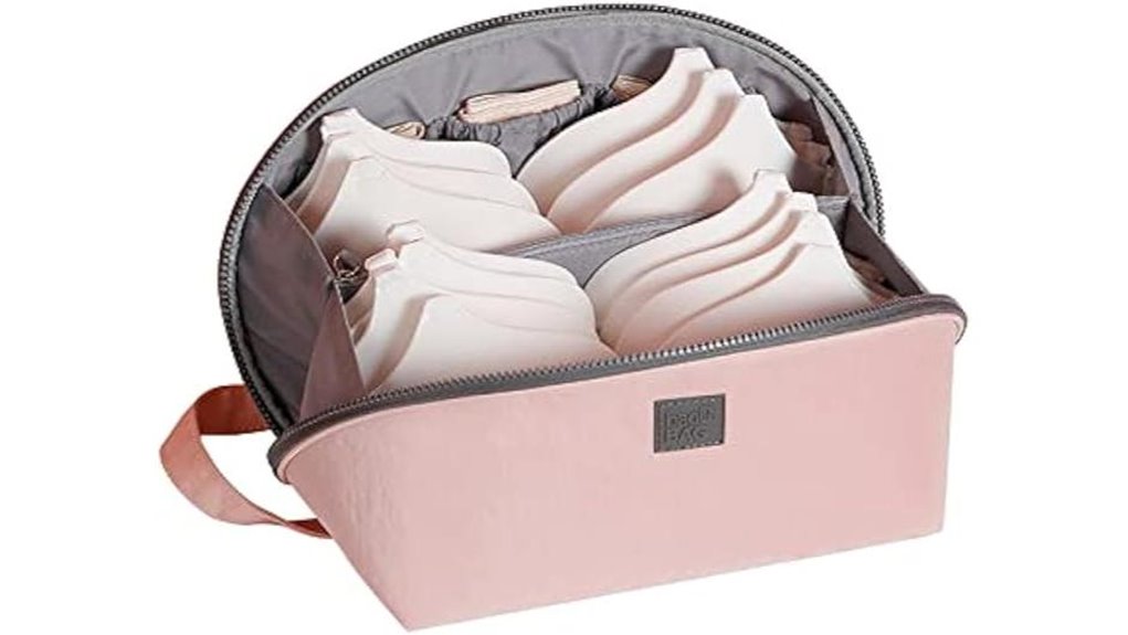Best Bra and Underwear Organizers for Travel: Flat, Structured 11 large lingerie travel bag