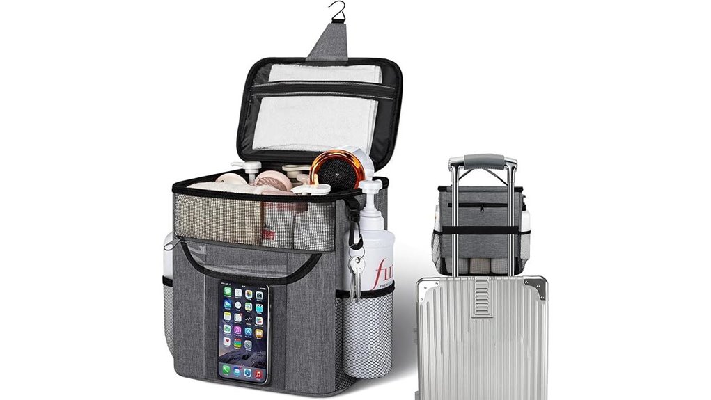 large mesh shower caddy
