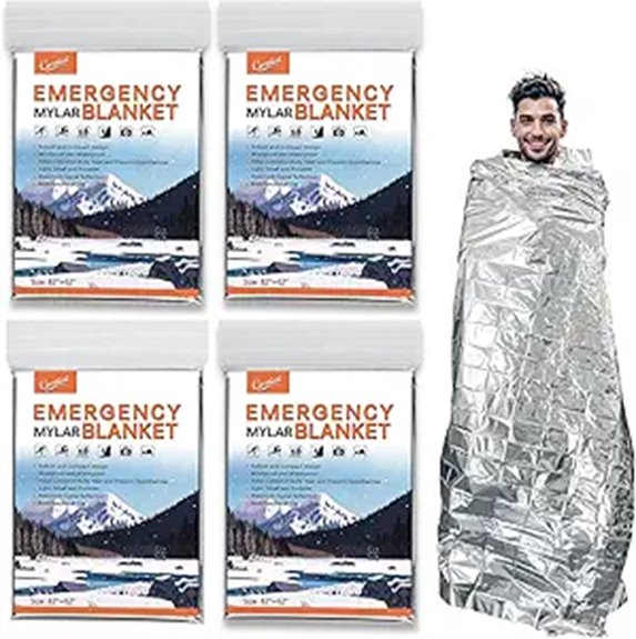 Top Emergency Mylar Thermal Blankets You Need on Hand 11 large mylar survival blankets