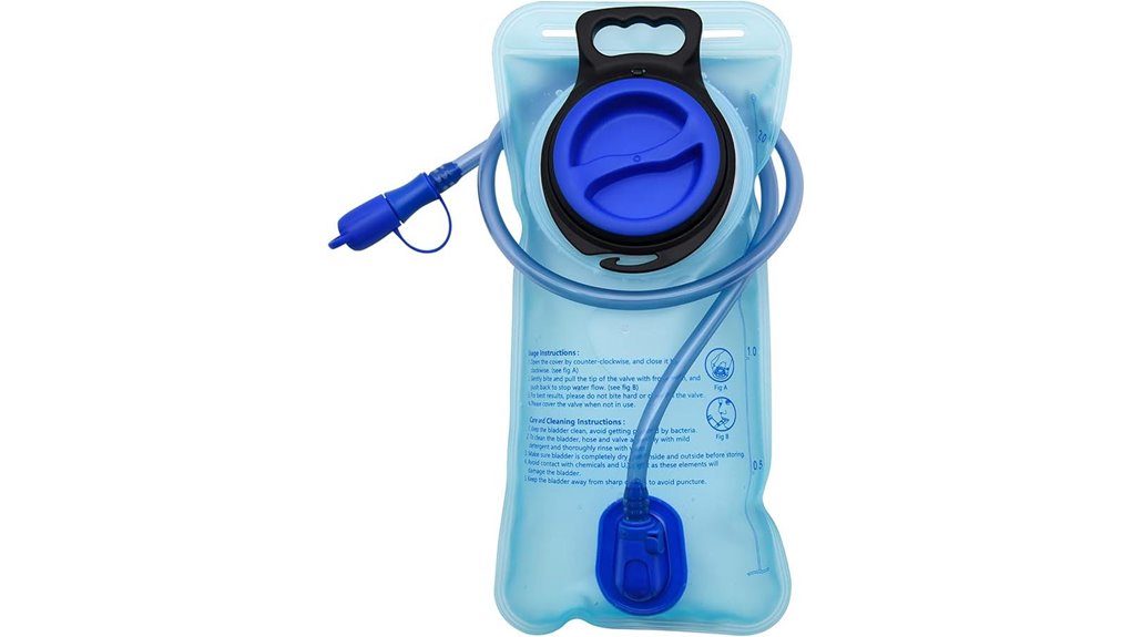 Best Hydration Bladders for Travel Daypacks: Easy Clean 7 large opening bladder 1 5 3l