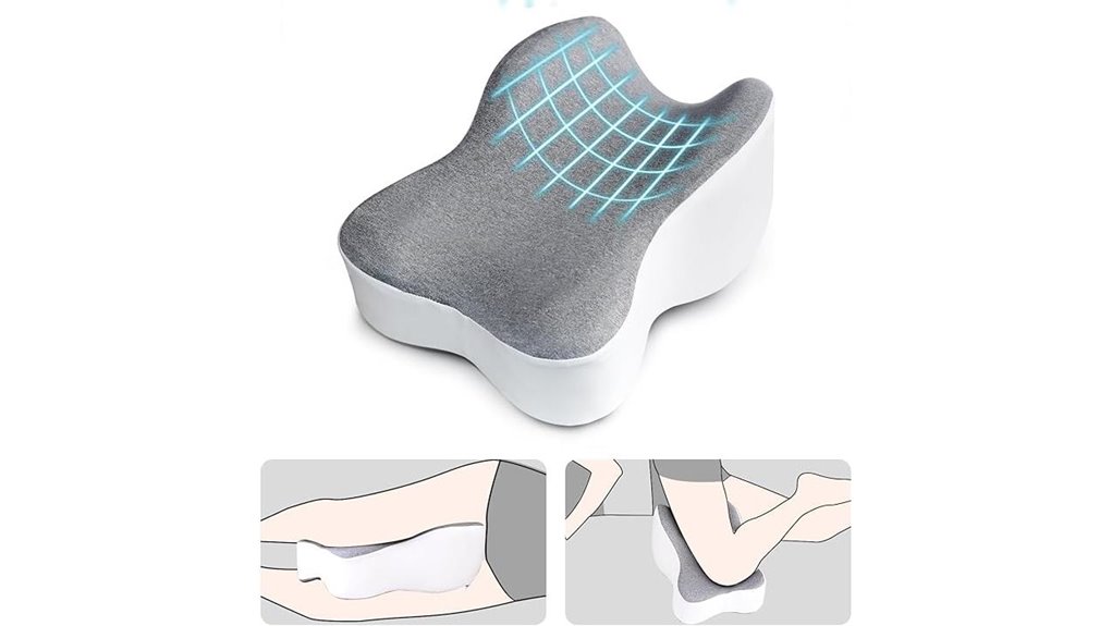 Knee Pillows for Long Train Rides: Your Side‑Sleep Solution 6 large side knee memory foam