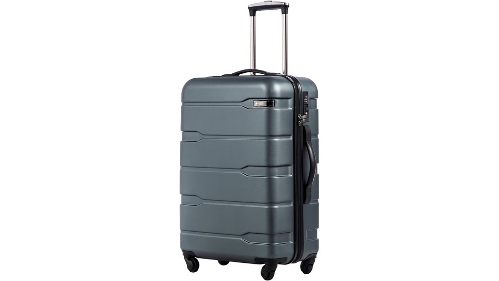 Big, Easy-to-Organize Checked Luggage Every Family Needs 3 large tsa locked hardshell suitcase