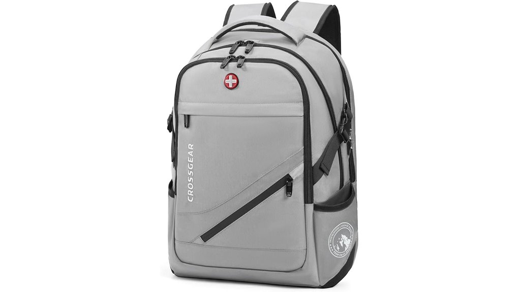 Best Travel Backpacks with Lockable Zippers (City Security) 15 large usb enabled anti theft backpack