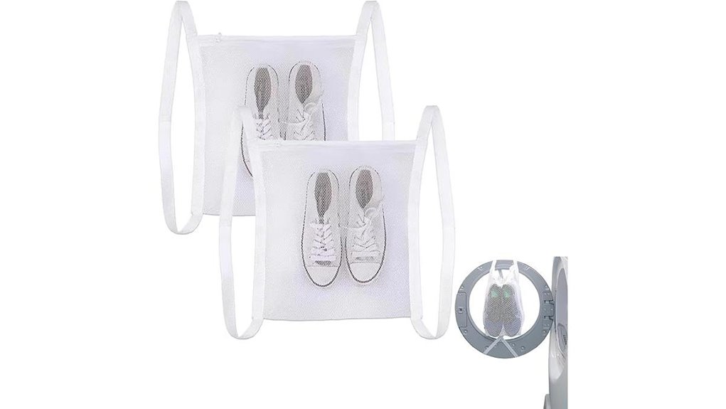 large white sneaker dryer
