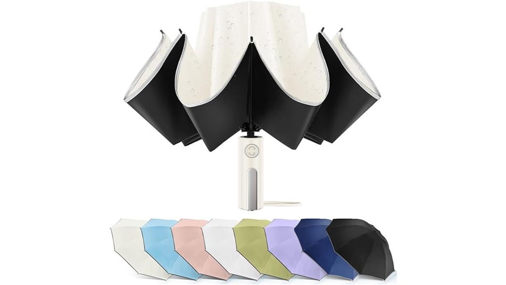 large windproof reflective umbrella