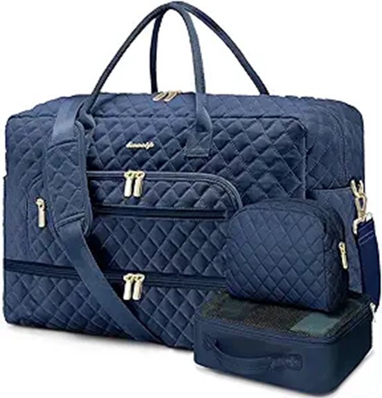 Must-Have Weekender Bags with Separate Wet Pockets (Swim-Ready) 11 large women s dual purpose duffel