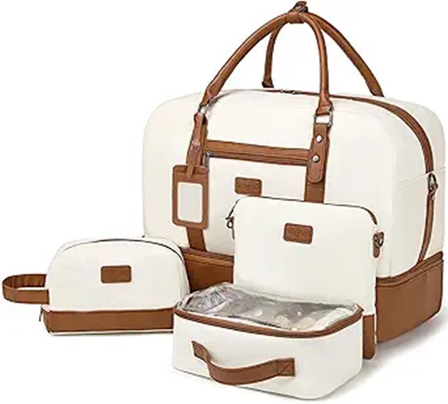 Carry-On Duffels with Shoe Compartments That Fit Packing Needs 5 large women s travel duffel
