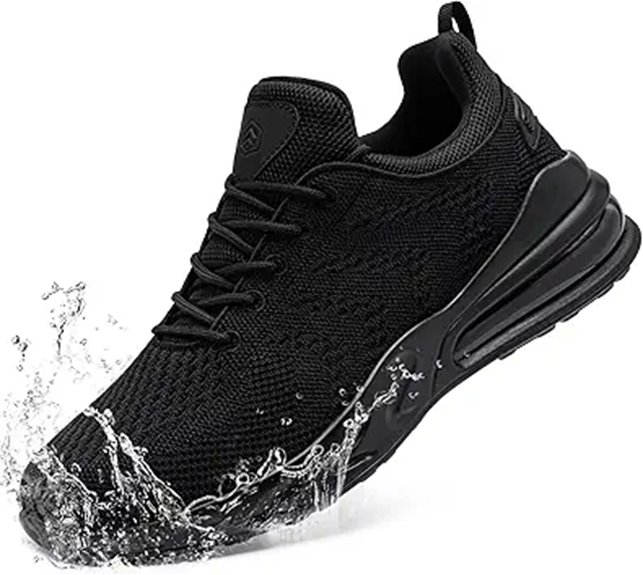 Slip‑On Waterproof Shoes to Keep Feet Dry on Travel Days 5 larnmern water resistant non slip sneakers