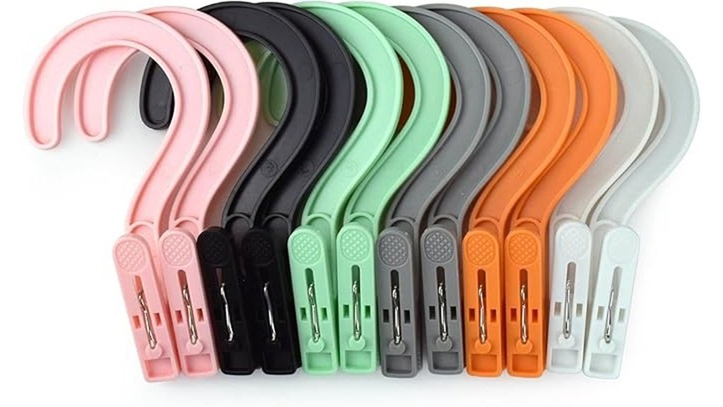 Travel Safety Pins & Clips (Organizer Sets) for On-the-Go Essentials 1 laundry boot plastic clips