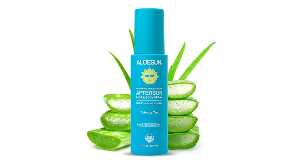 Travelers Love Packable Relief After‑Sun Products 11 lavender after sun aloe spray