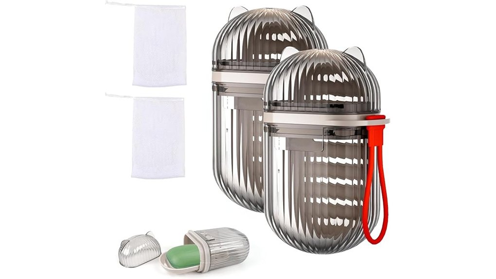 Solid Toiletries for Carry‑On: Bars & Cases That Pack Light 5 leak proof dual soap case