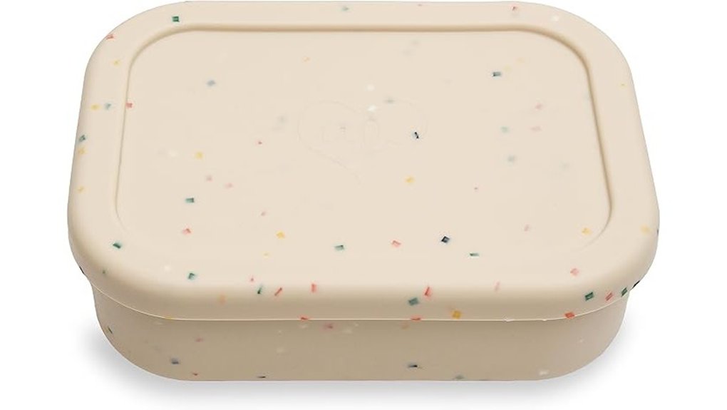 leak proof silicone bento set