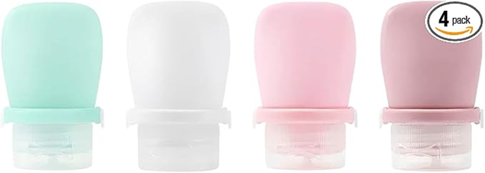 leak proof silicone travel bottles