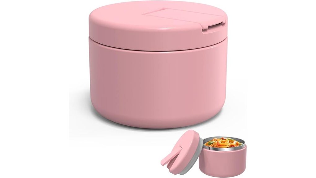 Top Vacuum-Insulated Mini Food Containers for On-the-Go Meal 8 leak proof stainless 12 oz thermo