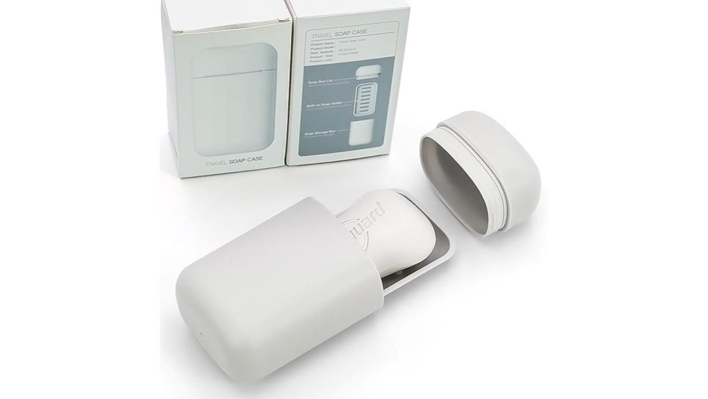 leak proof travel soap case