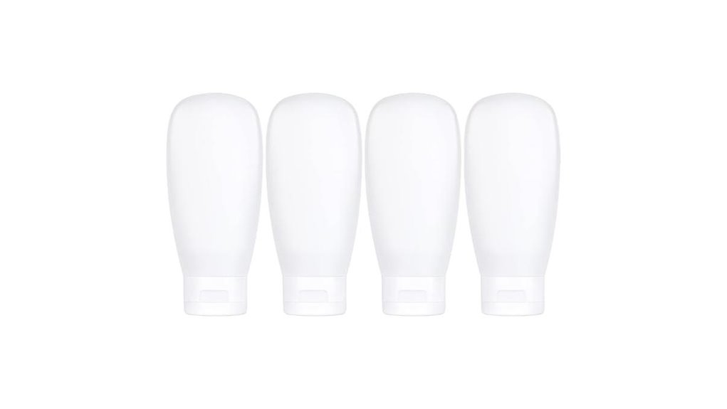 Leakproof Travel Bottles for Thick Liquids (Conditioner-proof) 11 leak proof tsa approved travel bottles